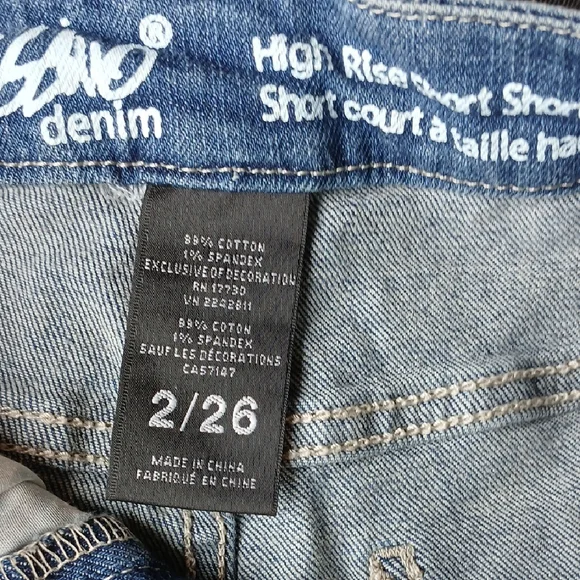 🧡Mossimo Jean Women's Blue Denim Shorts - Picture 2 of 4